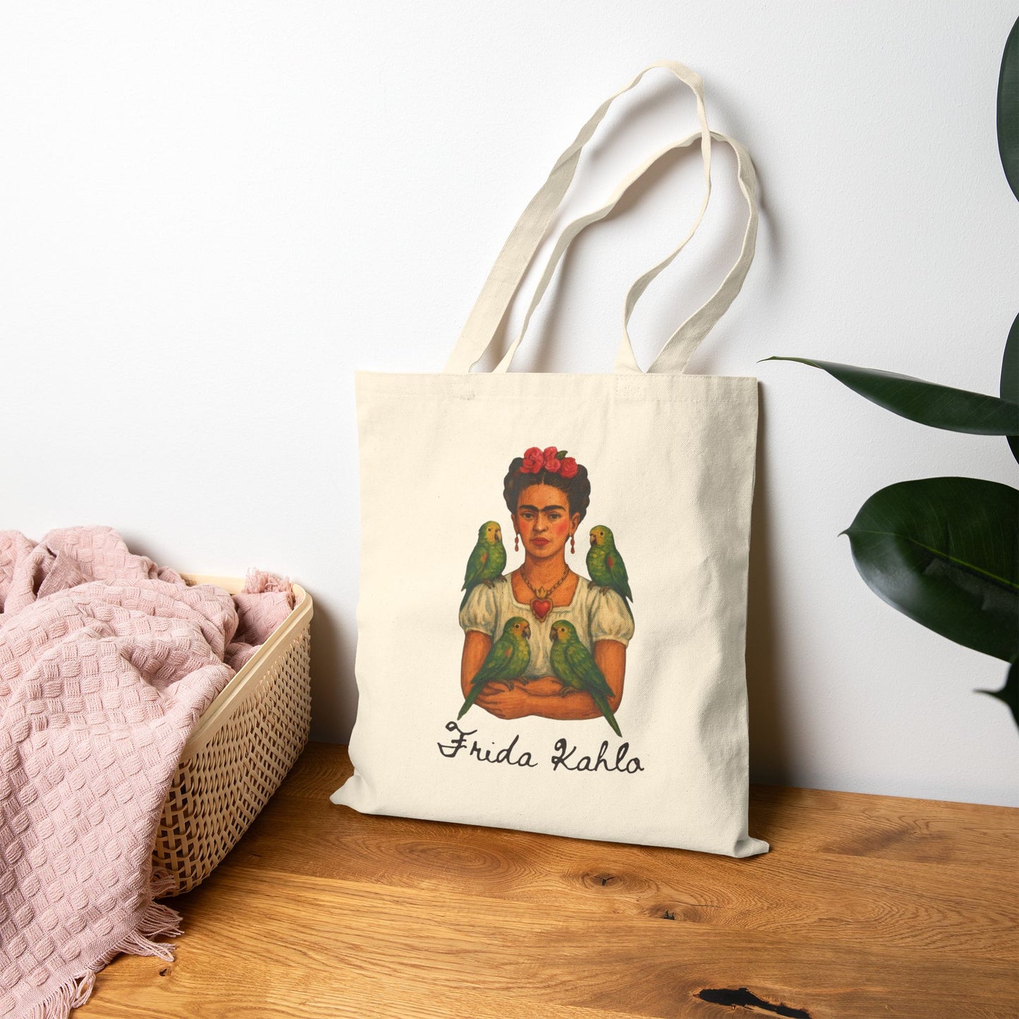 Artist Portrait Canvas Tote Bag