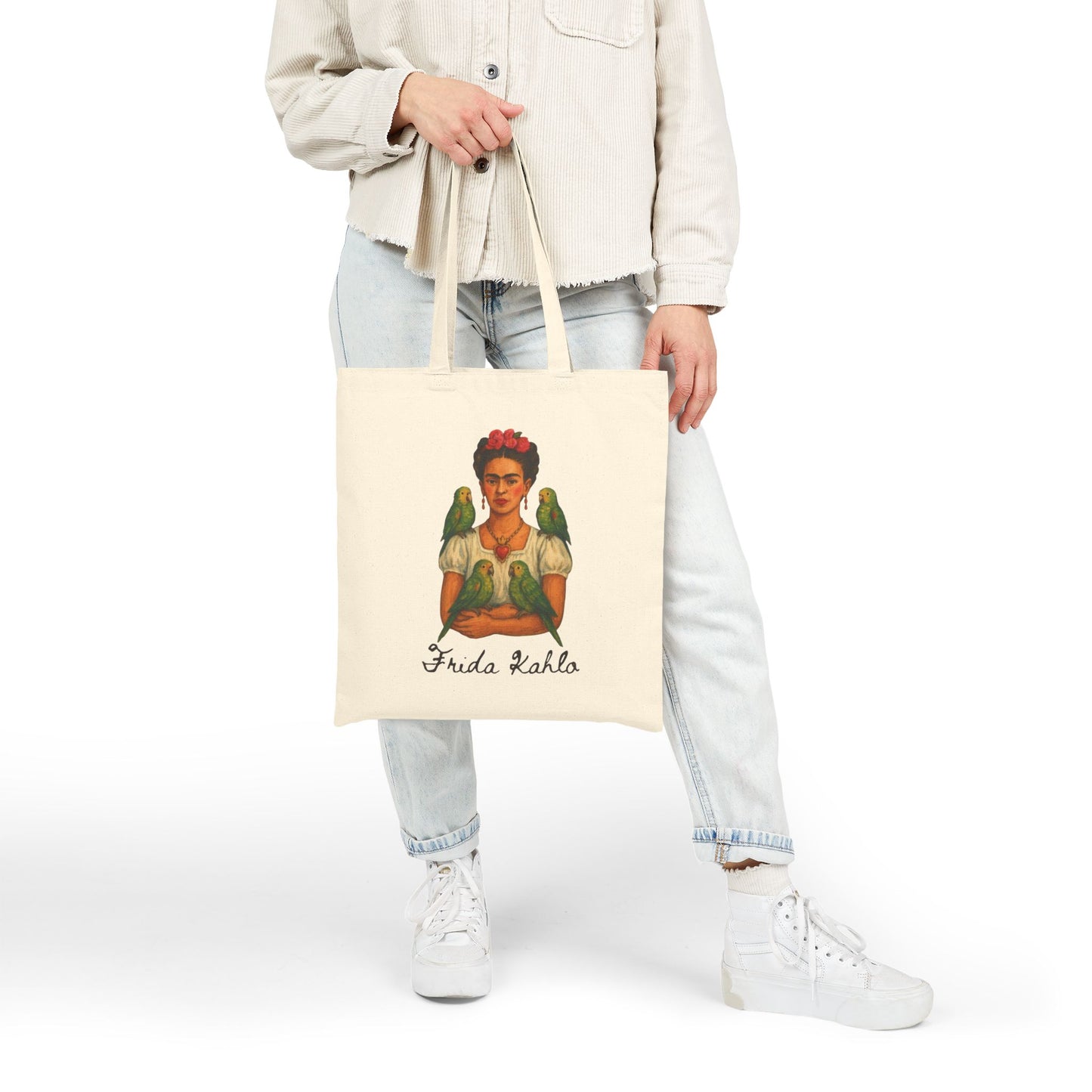 Artist Portrait Canvas Tote Bag