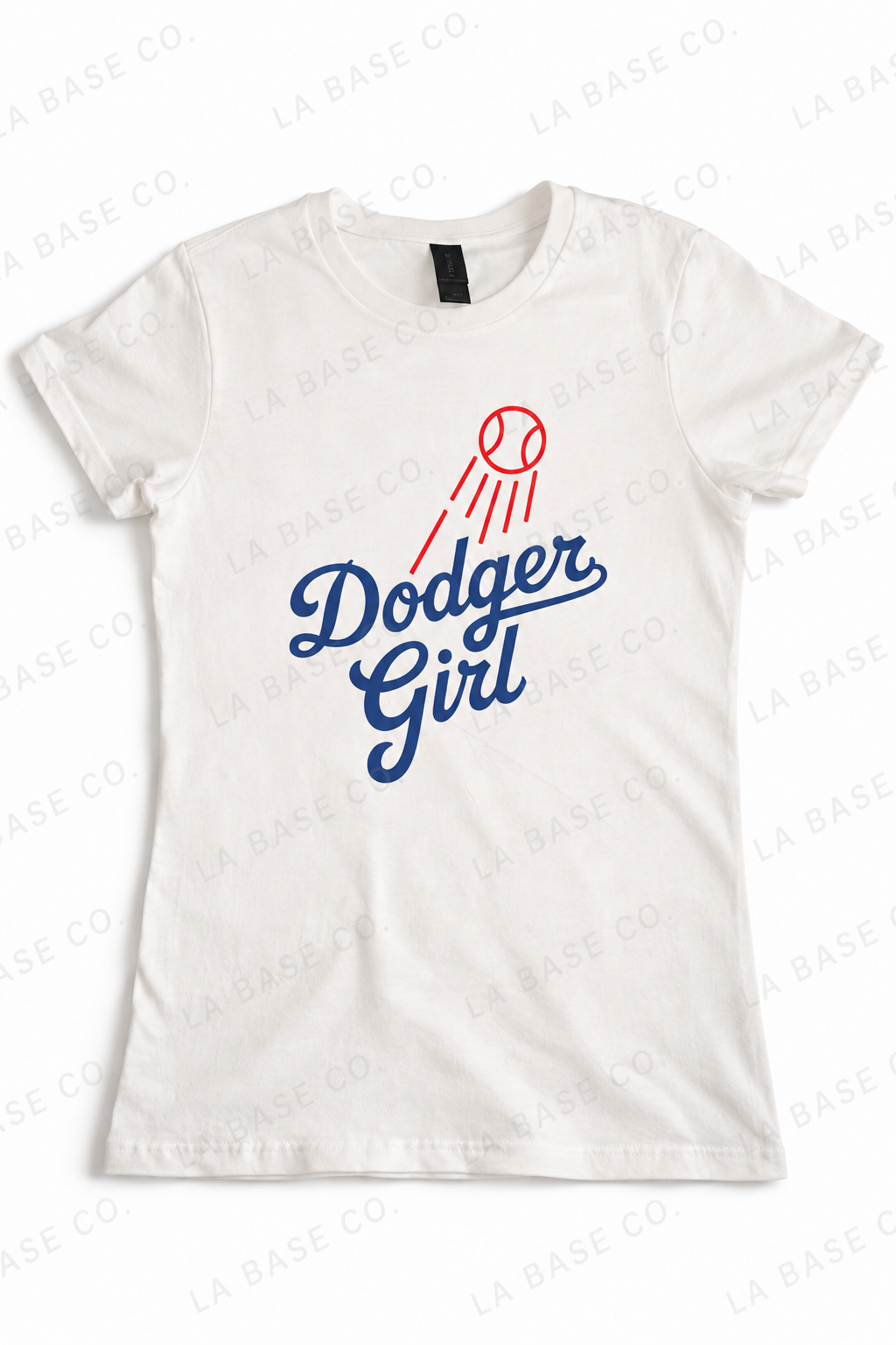 Los Angeles Baseball Girl Shirt