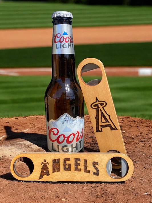 Angels Bottle Opener. Laser Engraved
